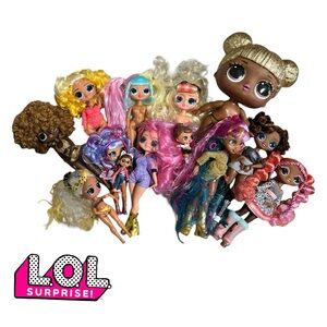 L.O.L Surprise! Dolls LOT‎ with Accessories